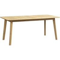 Leen Bakker - Tuintafel Durance - Acacia - 76x180x90 Cm - Hout - Bruin