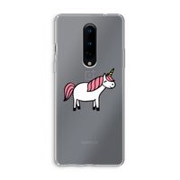 Eenhoorn: OnePlus 8 Transparant Hoesje Eenhoorn: OnePlus 8 Transparant Hoesje