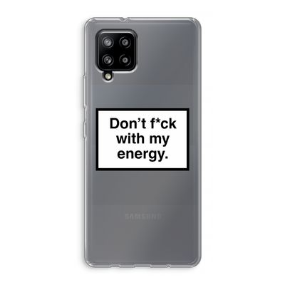 My energy: Samsung Galaxy A42 5G Transparant Hoesje