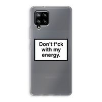 My energy: Samsung Galaxy A42 5G Transparant Hoesje
