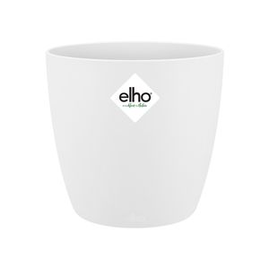 elho brussels round mini 10,5cm Binnen Plantenpot Vrijstaand Polypropyleen (PP) Wit