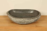 Aufsatzwaschbecken aus Flussstein RXL050306, 66x53x15 cm