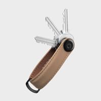 Orbitkey Matte Leather Key Holder Mocha