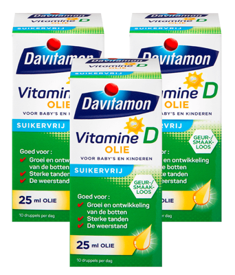 Davitamon Vitamine D Olie Multiverpakking Davitamon Vitamine D Olie Multiverpakking