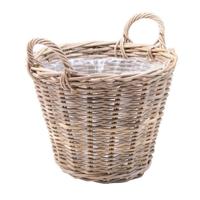 Aardappelmand rotan grey d42 x h32