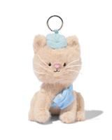 HEMA Sleutelhanger 8x8x12cm kat met tasje