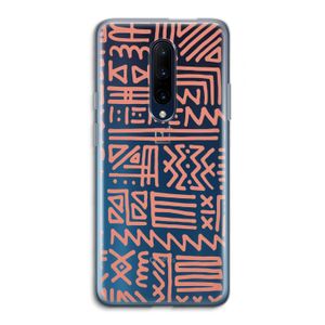 Marrakech Pink: OnePlus 7 Pro Transparant Hoesje