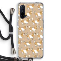 Doggy: OnePlus Nord CE 5G Transparant Hoesje met koord
