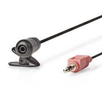 Nedis MICCJ100BK dasspeld microfoon mini-jack 3.5 mm met clip - thumbnail