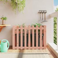 VidaXL Plantenbak verhoogd hekontwerp 100x50x70 cm massief douglashout