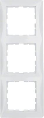Berker S.1 3-voudig afdekraam wit glans 10138989