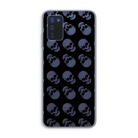 Musketon Skulls: Samsung Galaxy A03s Transparant Hoesje