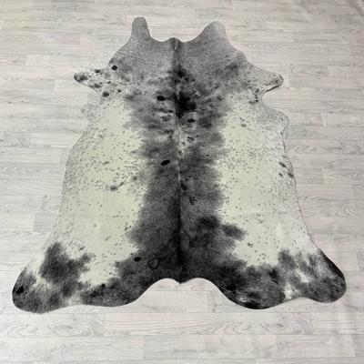 Koeienhuid zwart wit grijs SP 195x165cm M/L