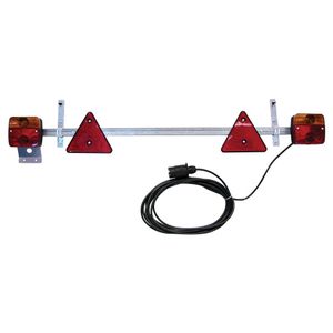 Verlichtingsbalk uitschuifbaar 0404100