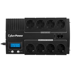 CyberPower BR1200ELCD UPS Line-interactive 1,2 kVA 720 W 8 AC-uitgang(en)
