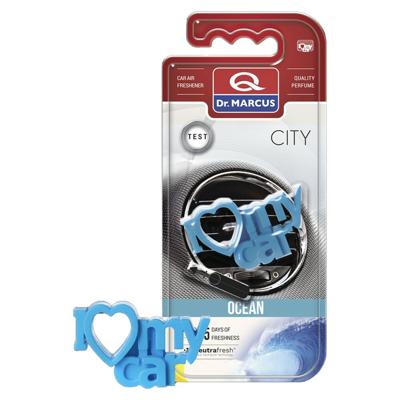 Auto luchtverfrisser Dr Marcus City Oceaan Plastic