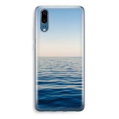 Water horizon: Huawei P20 Transparant Hoesje
