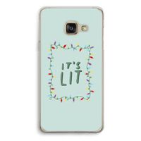 It's Lit: Samsung A3 (2017) Transparant Hoesje