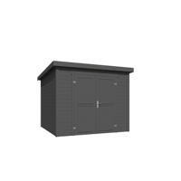 Blokhut Mila 250x250 Carbon Grey - Outdoor life