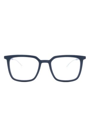 Mykita lunettes de vue carrées Kolding 628 - Bleu