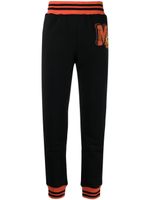 Moschino pantalon de jogging à patch logo - Noir - thumbnail