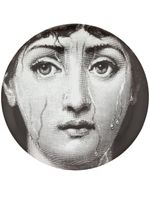 Fornasetti "Tema e variazioni" Assiette - Noir - thumbnail