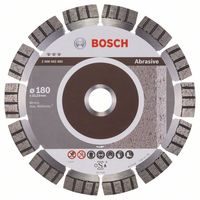 Bosch Accessoires Diamantdoorslijpschijf Best for Abrasive 180 x 22,23 x 2,4 x 12 mm 1st - 2608602682