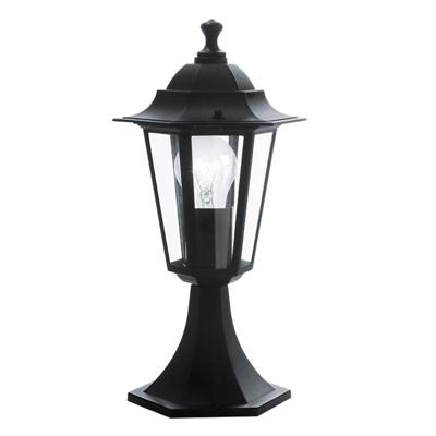 Eglo Staande sokkellampLaterna 4 40cm zwart - 22472