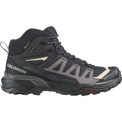 Salomon X Ultra 360 Mid GTX Hoge Wandelschoen Dames Black/Plum Kitten/Shale 7,5 (41,5)