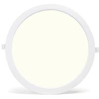 LED Inbouw Downlight Paneel - 24W - Natuurlijk Wit 4000K - Ø30cm - Flikkervrij