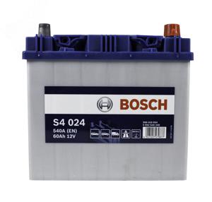 Bosch auto accu S4024 - 60Ah - 540A - voor voertuigen zonder start-stopsysteem S4024