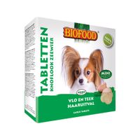 Biofood Knoflooktabletten - Zeewier - 100 stuks - Mini - thumbnail