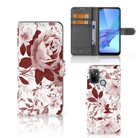 Hoesje OPPO A53 | OPPO A53s Watercolor Flowers - thumbnail