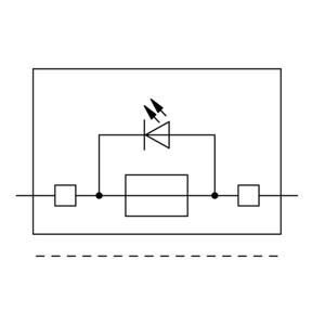 WAGO 2002-1811/1000-541 Zekeringklem 6.20 mm Spanveer Toewijzing: L Grijs 50 stuk(s)