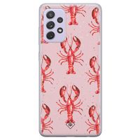 Samsung Galaxy A72 siliconen telefoonhoesje - Lobster all the way