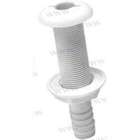 THTH-1002 - DOORVOER-AANSLUITING VOOR 25,4 MM SLANG.