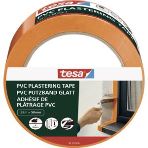 TESA 55487-00000-01 maskeertape 33 m Maskeertape voor algemeen gebruik Geschikt voor gebruik binnen Geschikt voor buitengebruik PVC Oranje
