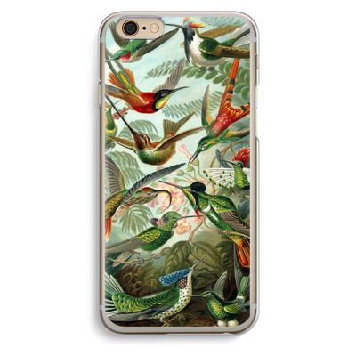 Haeckel Trochilidae: iPhone 6 / 6S Transparant Hoesje