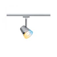 Paulmann URail Spot Cone Zigbee LED-hanglamp URail GU10 5 W Chroom (mat), Chroom - thumbnail