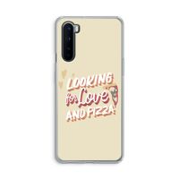 Pizza is the answer: OnePlus Nord Transparant Hoesje