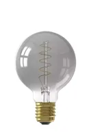 Calex Globe Led Lamp Glassfiber 4W dimbaar - Grijs