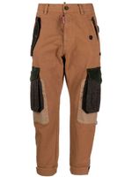 DSQUARED2 pantalon fuselé à poches cargo - Marron