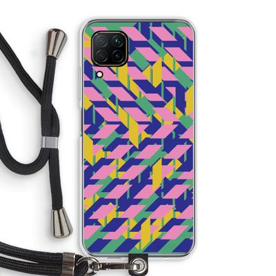 Skew Blush 1: Huawei P40 Lite Transparant Hoesje met koord