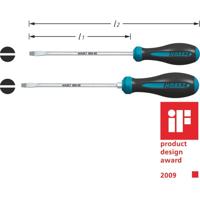 Hazet HEXAnamic Werkplaats Platte schroevendraaier Kopbreedte: 4 mm Koplengte: 100 mm DIN ISO 2380-1, DIN ISO 2380-2