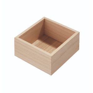 iDesign - Lade Organizer, 12.7 x 12.7 x 6.3 cm, Paulownia Hout - iDesign Eco Wood