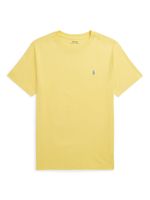 POLO RALPH LAUREN KIDS t-shirt à logo Polo Pony brodé - Jaune - thumbnail