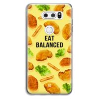Eat Balanced: LG V30 Transparant Hoesje