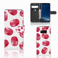 Samsung Galaxy S8 | Book Cover | Pink Macarons