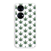 Weed: Huawei P50 Transparant Hoesje