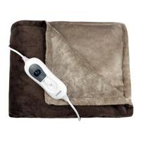 NOVEEN ELEKTRISCHE DEKEN EB640 BRUIN EN BEIGE 160X120
